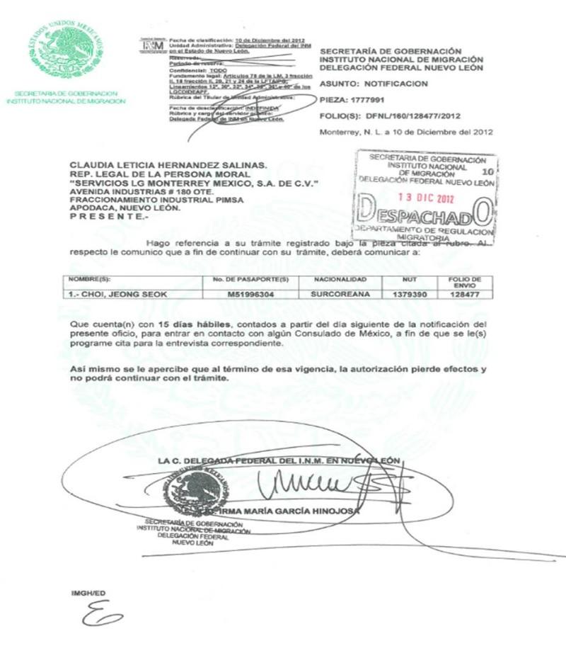 Número Único de Trámite