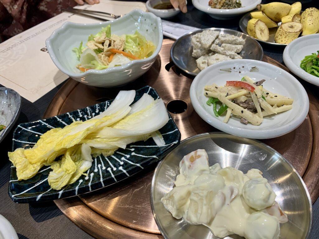 한우대가 반찬