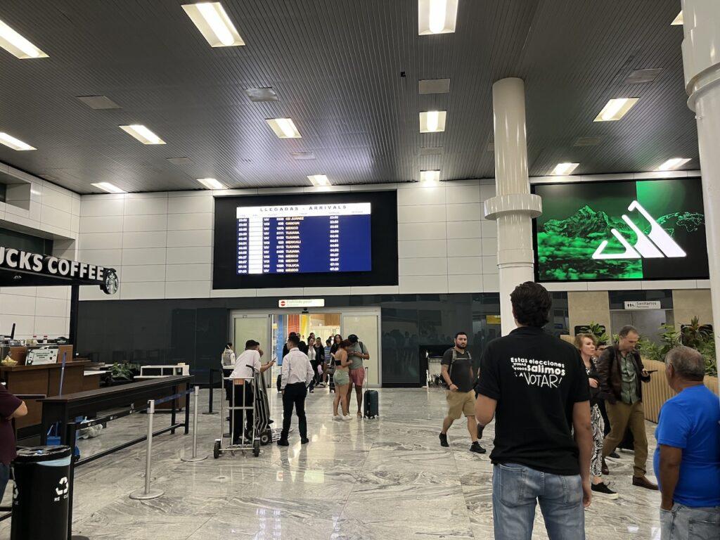 멕시코 과달라하라 공항 출국장
