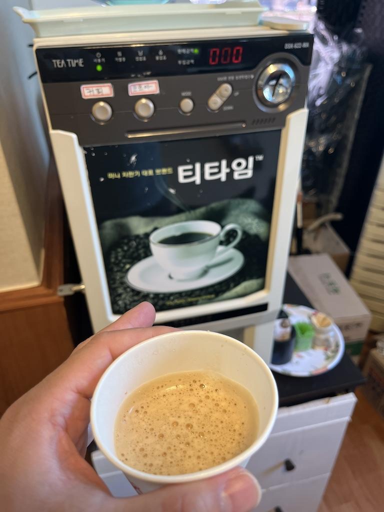 강원도 맛집 연당 동치미 국수 커피