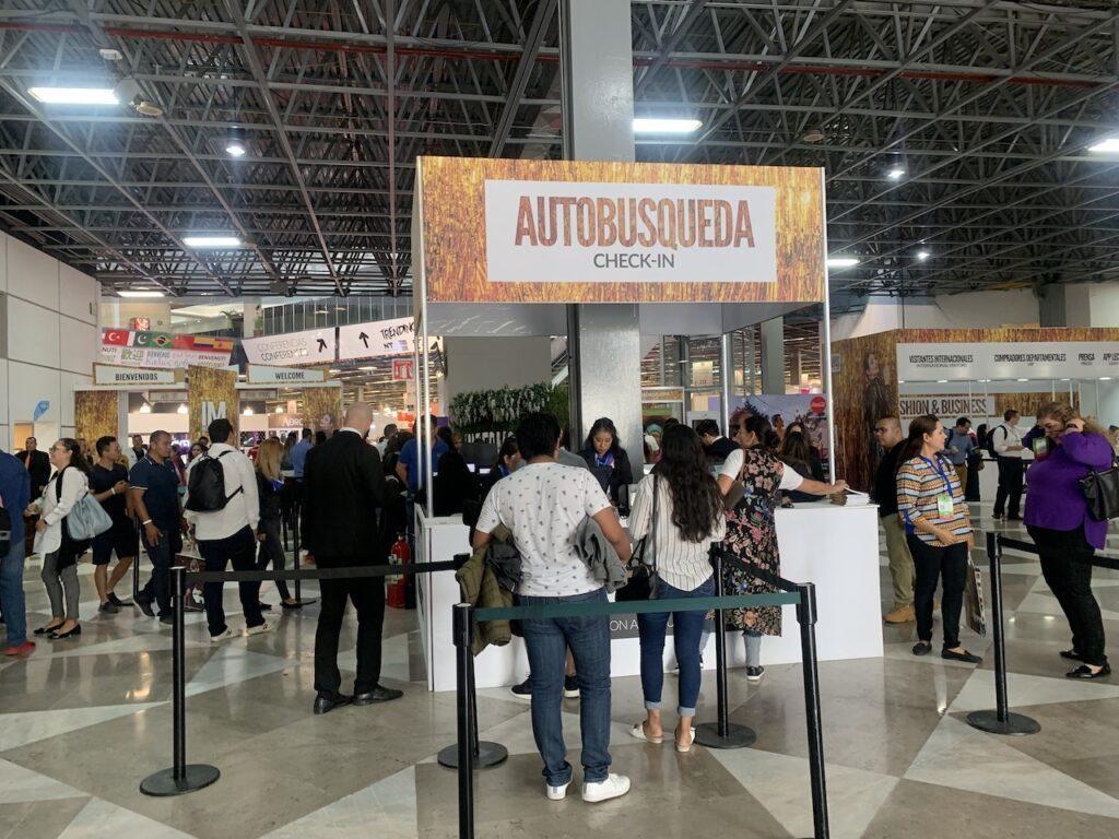 멕시코 국제 패션박람회 INTERMODA 입장