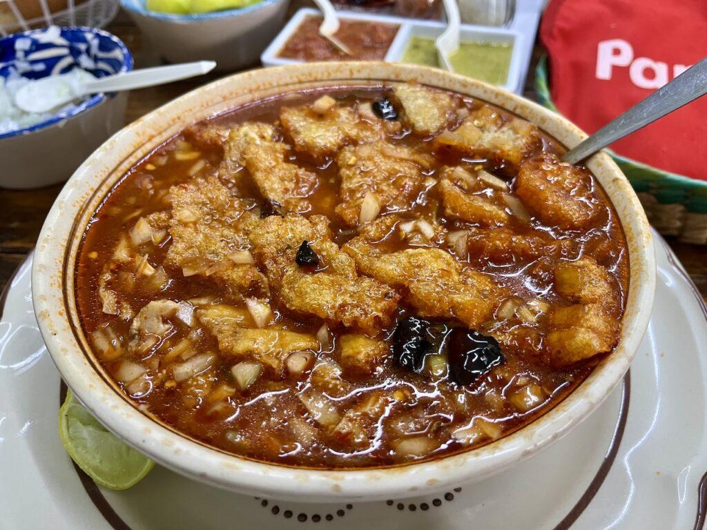 멕시코 해장국 판시따(메누도) 제일 맛있는 멕시코시티 로컬 맛집! 관련 사진 및 안내