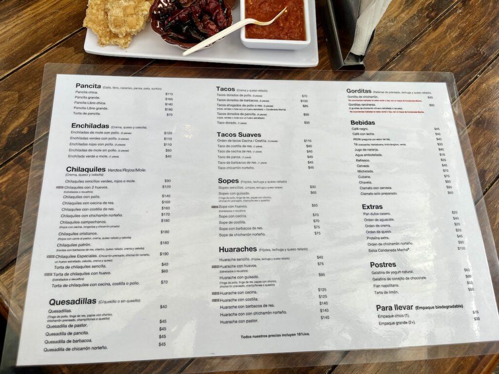 멕시코 해장국 판시따(메누도) 제일 맛있는 멕시코시티 로컬 맛집! 관련 사진 및 안내