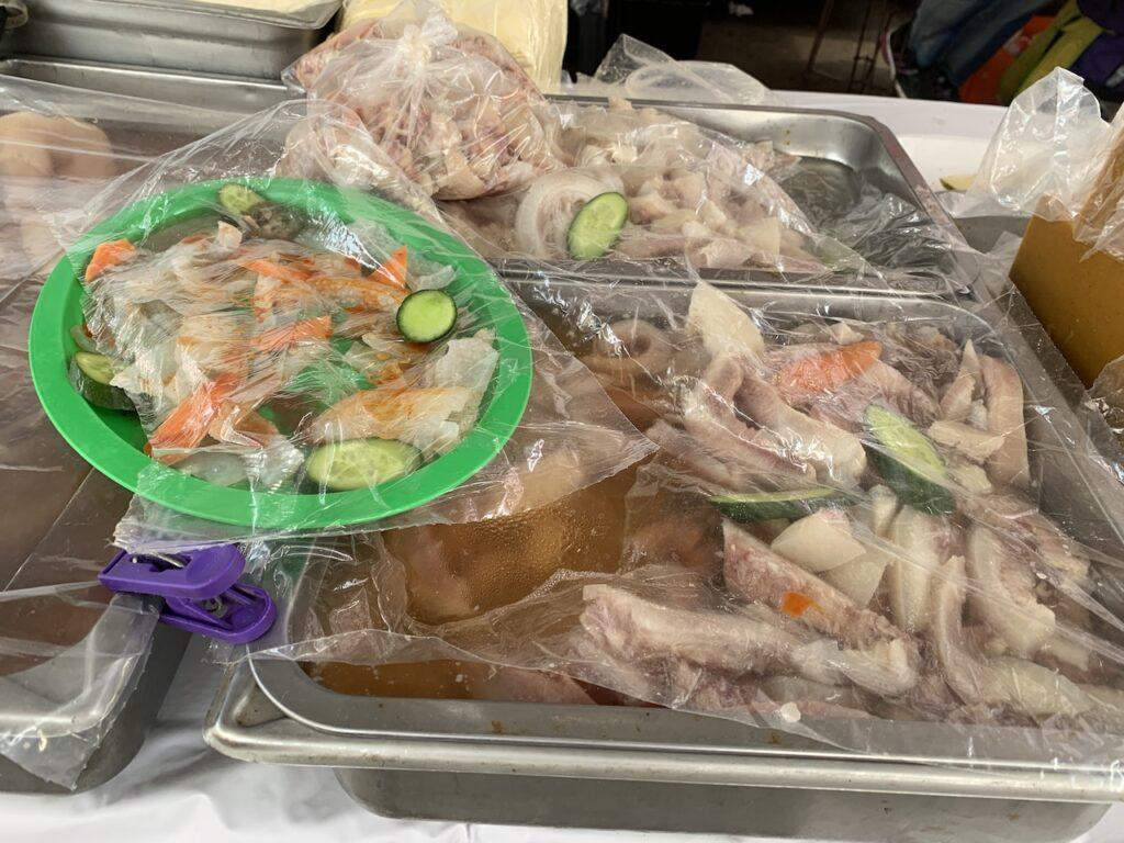 멕시코 로컬  해산물시장