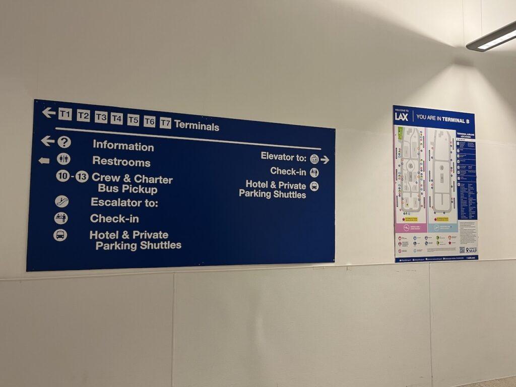 LA공항 터미널B