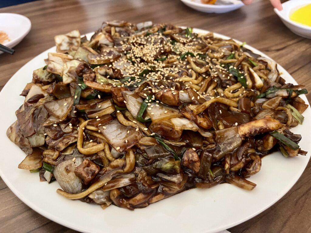 멕시코시티 한국식당 Hangari BBQ 자장면