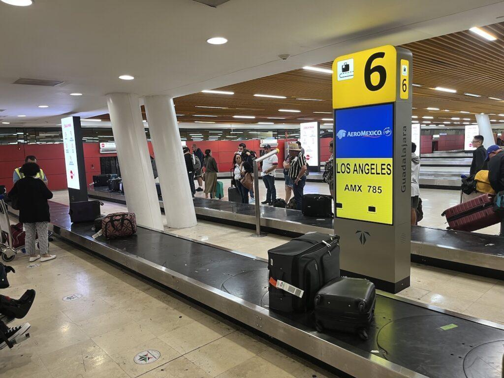 멕시코 공항 수화물