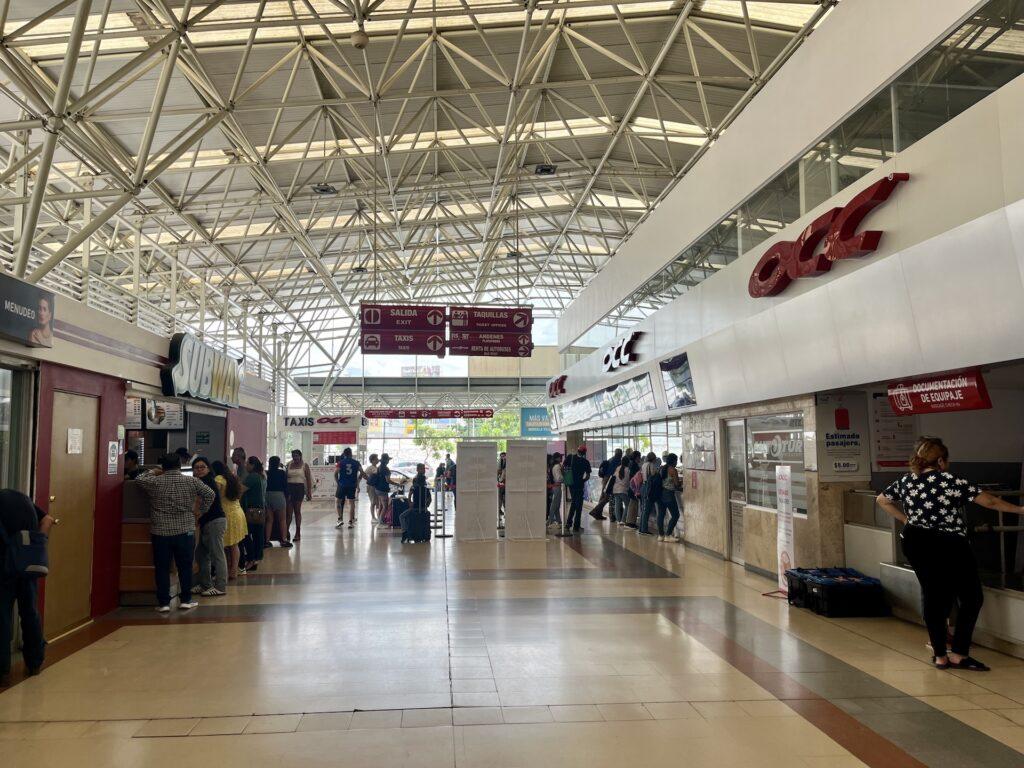 치아파스 툭스틀라구티에레스(Tuxtla Gutiérrez) 버스터미널 ADO 관련 사진 및 안내