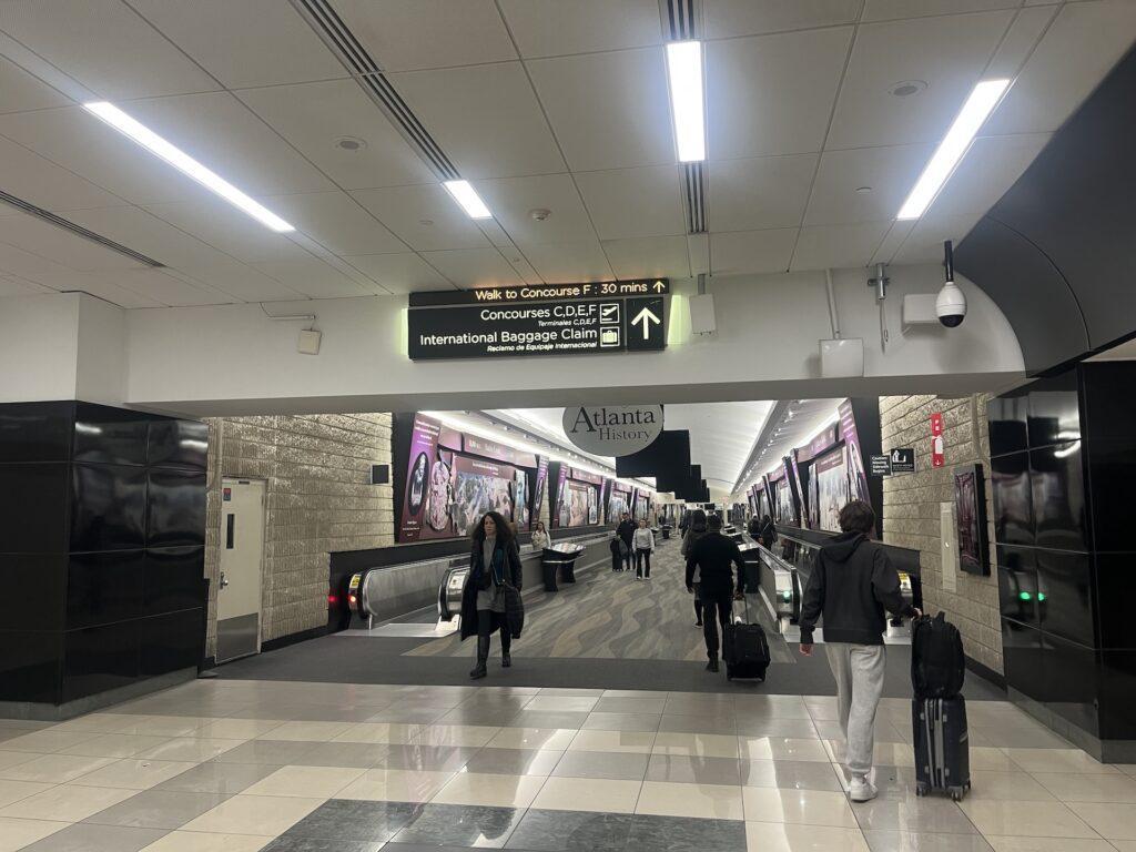 애틀란타 공항(ATL) 40분만에 공항 환승 팁 및 빠른 셔틀 이동방법
