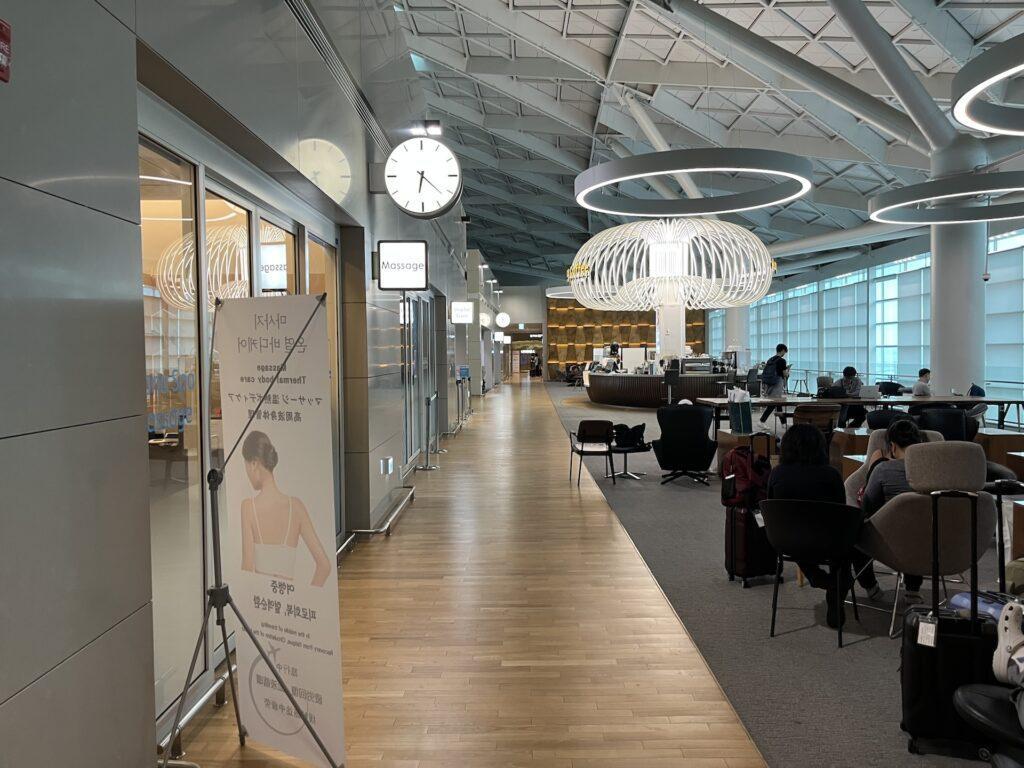 인천공항 무료 샤워 위치