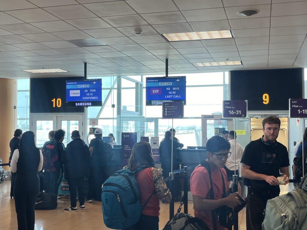 남미 저가항공사 스카이 항공(Sky airline) 이용, 페루 쿠스코 공항 후기 관련 사진 및 안내
