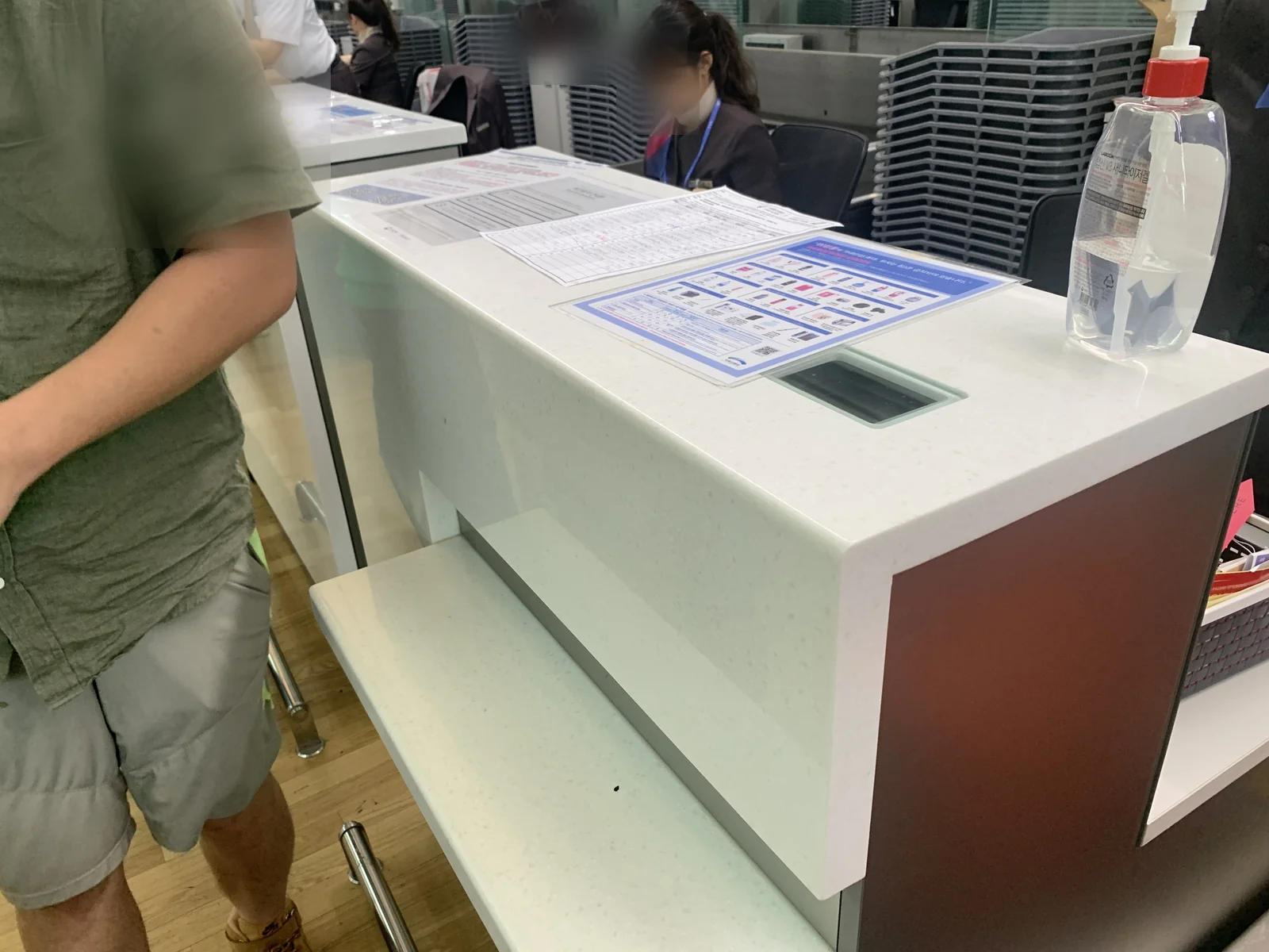 인천공항 제1터미널 여객터미널 내부 풍경