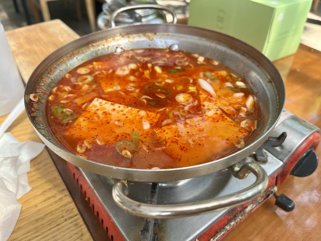 한정식 산사랑 음식